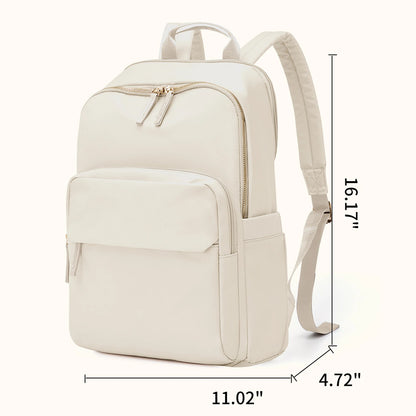 New Simple Large Capacity Backpack Women Travel Business Teacher Backpack Laptop Shoulder Bag Girl School Student Backpack Purse