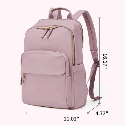 New Simple Large Capacity Backpack Women Travel Business Teacher Backpack Laptop Shoulder Bag Girl School Student Backpack Purse