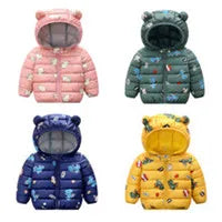 2024 Boys Jackets Children Hooded Outerwear Girls Warm Jacket Children Clothing Baby Outerwear Fashion Kids Zipper Coat Jacket