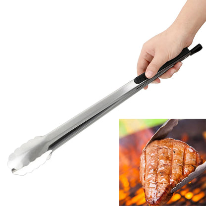 HILIFE Grill Tools Stainless Steel Kitchen Tools Cooking Tools BBQ Tongs Salad Food  Clip Barbecue