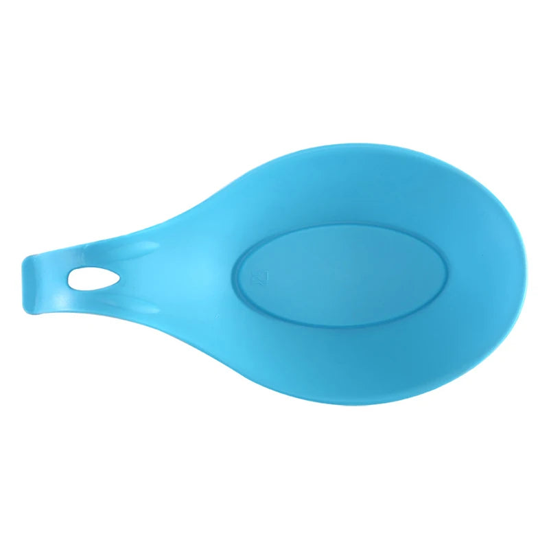 Gadgets Silicone Multipurpose Spoon Rest Mat Holder for Tableware Kitchen Utensil   Supplies  Accessories