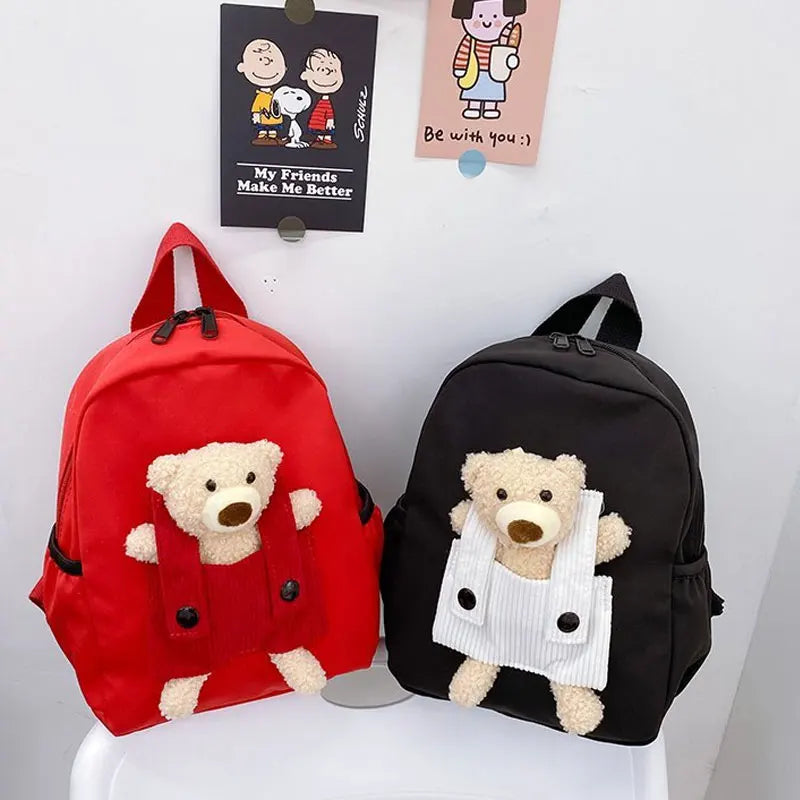 Cartoon Plush Children Backpacks Kindergarten Schoolbag Cute Animal Kids Gifts Children School Bags Baby Girls Boys Backpacks