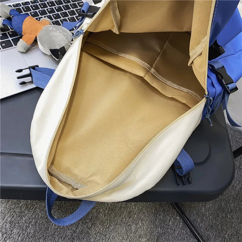 Fashion Big Backpack Winter Lovers Travel Bagpack Women Laptop Mochila For Teenager Bookbag New College School Bag Men Rucksack