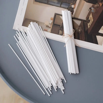 50Pcs Fiber Sticks Diffuser Aromatherapy Volatile Rod for Home Fragrance Diffuser DIY Home Decoration