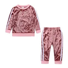 Children Casual Sweatshirts Unisex Trends Pullovers Boys Girls Vintage Streetwear Tracksuit 1-6Y Kids Letter Fashion Hoodies