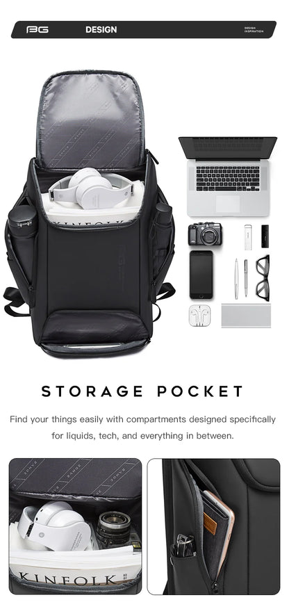 BANGE New Arrival Laptop Backpacks Multifunctional with WaterProof Big Capacity Daily Work Business Backpack Back Pack Mochila