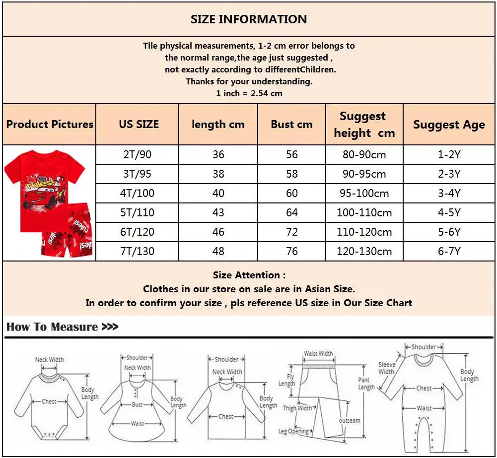 2pcs/set New Kids Short Sleeved Suit Toddler Costume Mickey Clothes Baby Boys Pajamas Set girl Children Tshirt Shorts Set