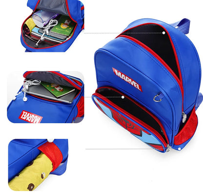 New Disney Backpacks For Children Cartoon Spider Captain Boys Shoulders Bags Students Fashion Schoolbags Large Capacity