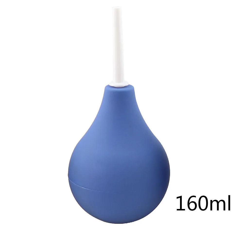 Enema Bulb Syringe Medical Rubber Enema Irrigator Female Vagina Anal Douche Cleaner for Feminine Hygiene Enema Anal Cleaning