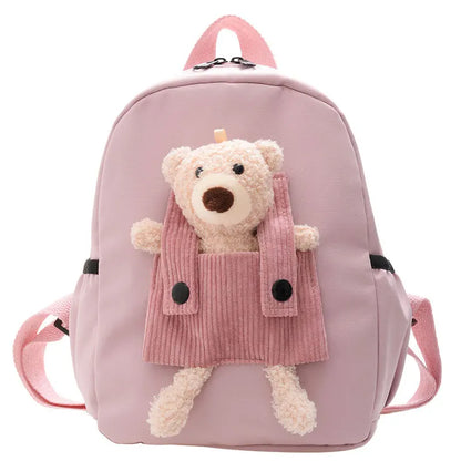 Cartoon Plush Children Backpacks Kindergarten Schoolbag Cute Animal Kids Gifts Children School Bags Baby Girls Boys Backpacks