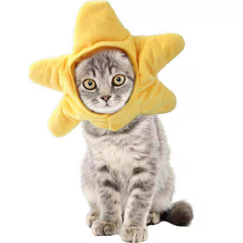 Funny Rabbit Headdress Scarf Barrettes Cute Cat