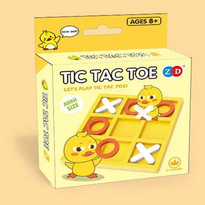 Mini Advanced tic tac toe party board game puzzle Interactive games for family Battle competition Desktop games birthday gift