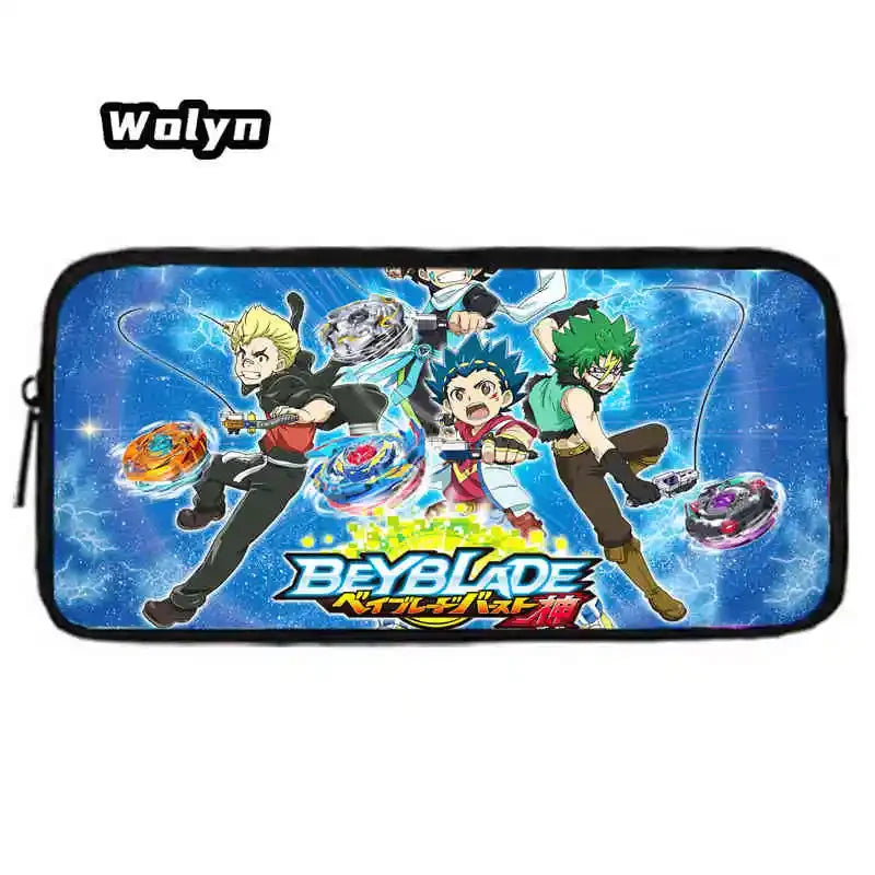 Anime-Bey-Blade Child School Backpack With Cartoon Lunch Bags Cartoon Pencil Bags School Bags for Boys Girls Best Gift