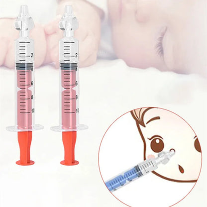 Silicone Baby Nasal Aspirator Syringe Baby Nose Cleaner Kids Rhinitis Nasal Washer Reusable Nasal Irrigator Washing for Children