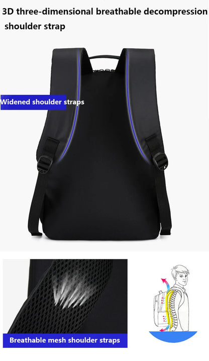 Men's Waterproof Backpack Ultra Lightweight Back Bag for Men Backpack Book Bag Men's Stylish Backpack 15.6" Notebook Backpack