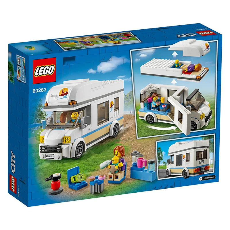 LEGO City 60283 Holiday Camping RV Boys Puzzle Assembly Toys