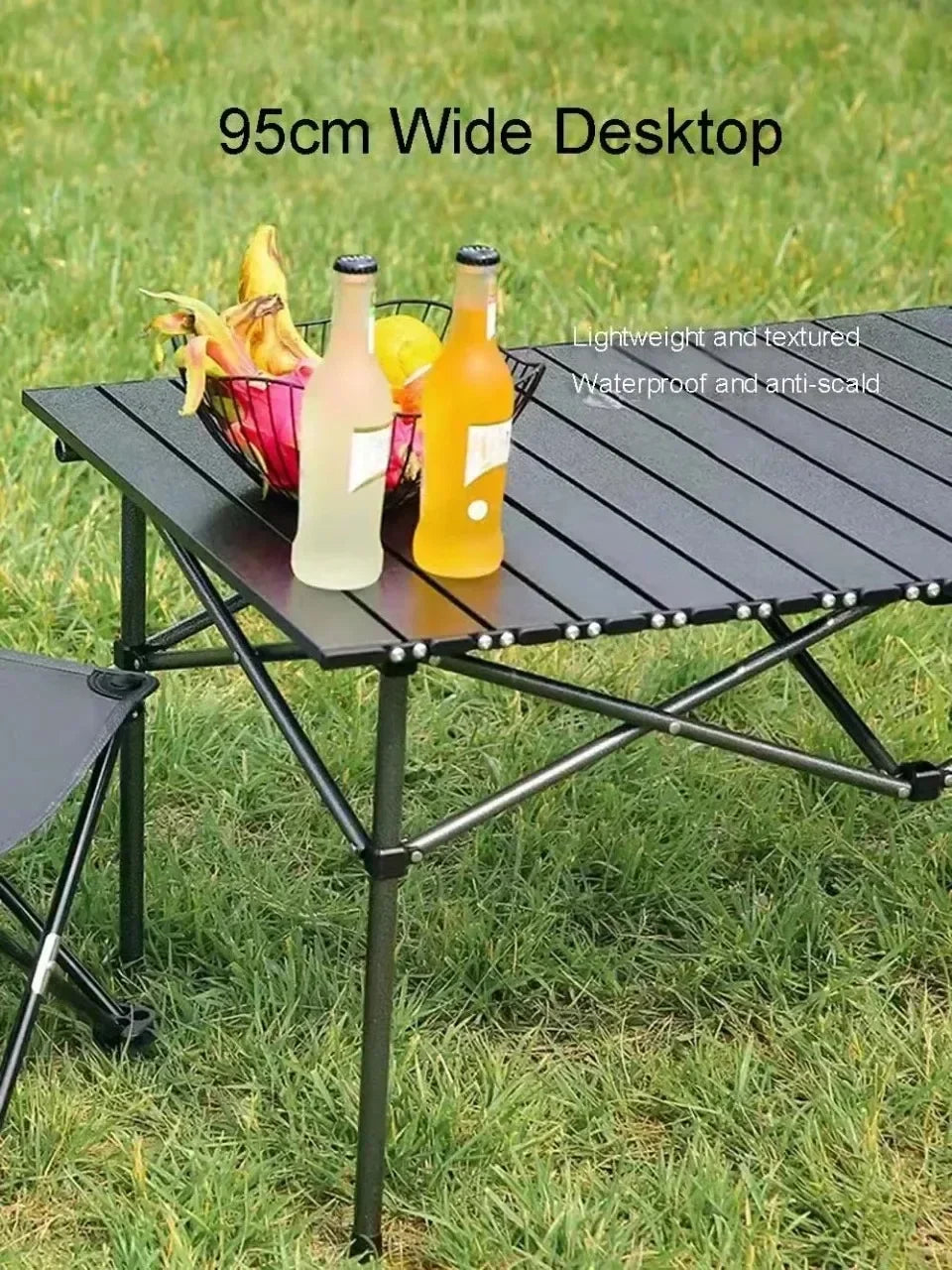 Outdoor Picnic Table With Easy Carrying Bag Lightweight For Self-Driving Trips Egg Roll Long Table Portable Camping Folding Desk