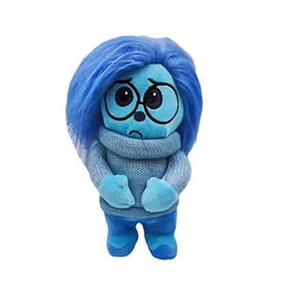 20-30cm Inside Out 2 Disney Pixar Plush Toys Doll  ANXIETY Ennui Envy Embarrassment Joy Plushie Stuffed Gift for Kids Christmas