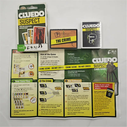 Newest Cluedo Card Game Classic Mystery Game Vrije Tijd En Entertainment Multiplayer Interactieve Kaarten