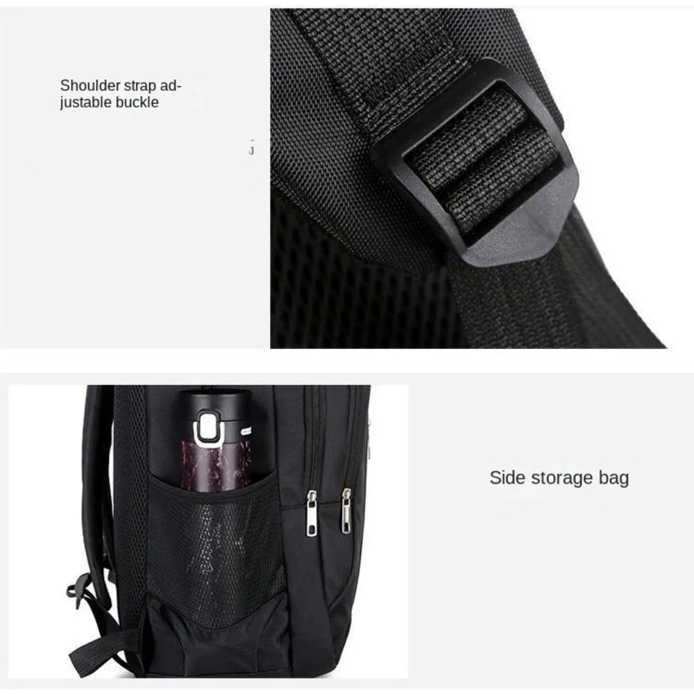 Backpack for Men Multifunctional Business Notebook Backpack Waterproof Film Men's Backbag Casual Bag