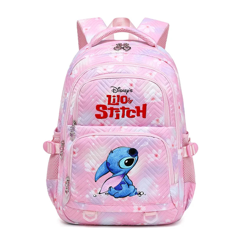 Disney Lilo Stitch Waterproof Women Backpack Female Travel Bag Backpacks Schoolbag for Teenage Girls Bookbag Mochila