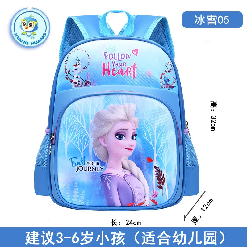 Disney New Frozen Elsa princess School Bag Girls backpack Kids christmas Gift