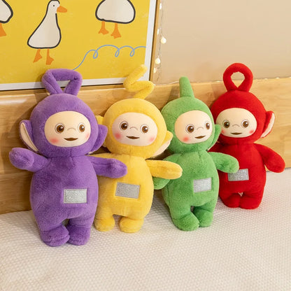 30/45cm Teletubbies Plush Toy Rabbit Plush Toy Pp Cotton Filled Cartoon Anime Doll Children'S Comfort Sleeping Doll Kid Gifts