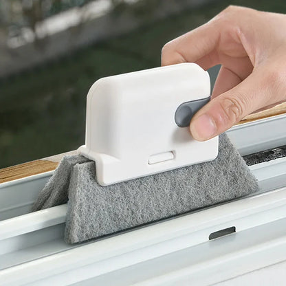 Window Groove Cleaning Brush Household Dead Corner Groove Scouring Pad Cleaning Tool Gap Brush Sliding Door Track Cleaner