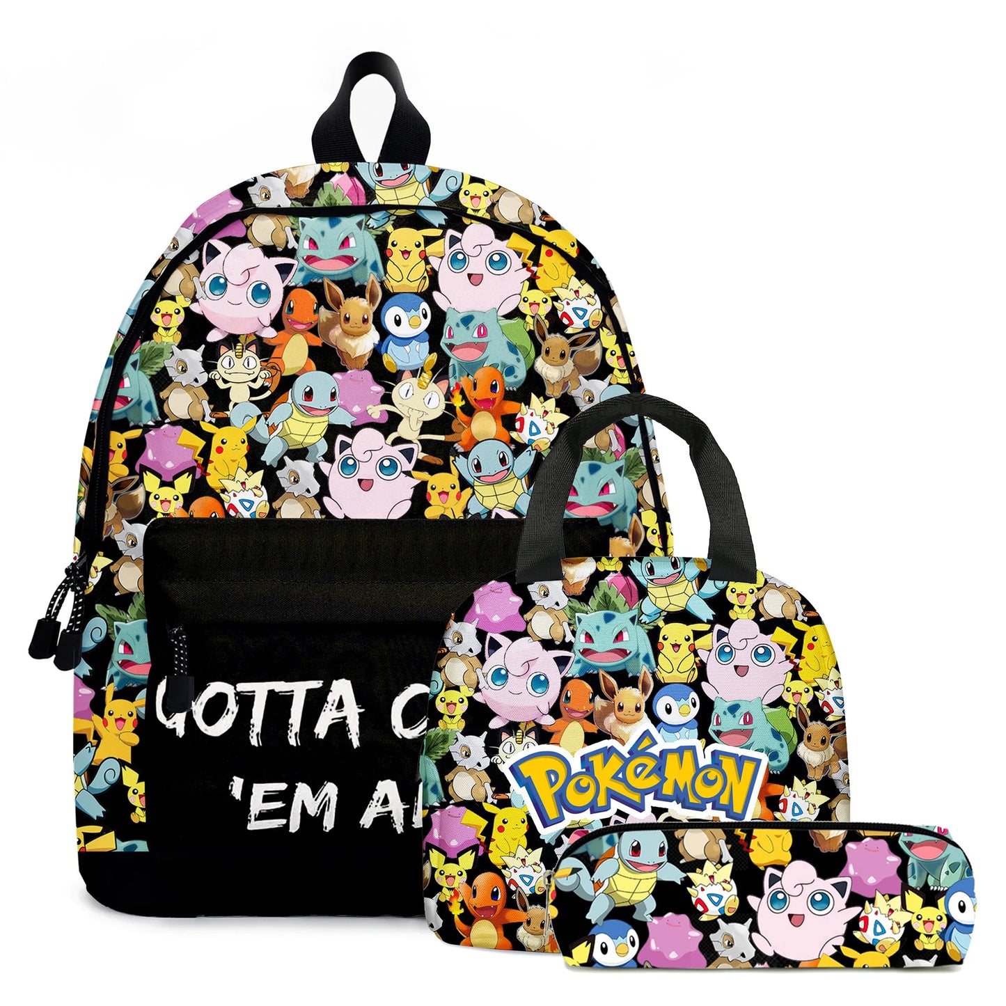 pokemon, pikachu, cartoon, elementary and middle school students' schoolbags, children's backpacks  anime  anime figure