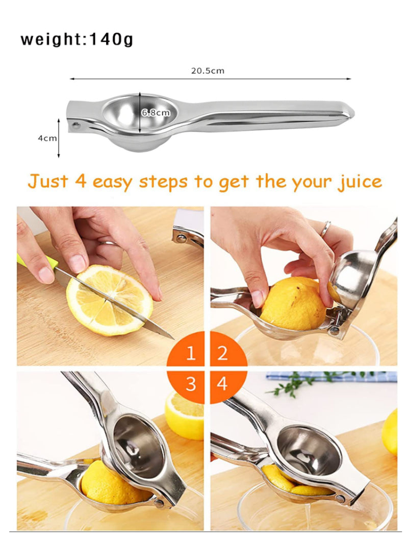 Lemon Squeezer Stainless Steel Manual Juicer Processor Kitchen Accessories Juice Fruit Pressing Citrus Orange Juicer Lemon Press