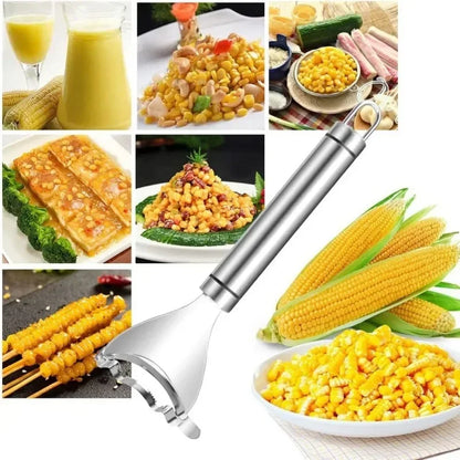 1PC 304 Stainless Steel Grater Corn Grater Peel Kitchen Home Corn Knife Fishing Corn Peeling Kitchen Gadgets And Accessories