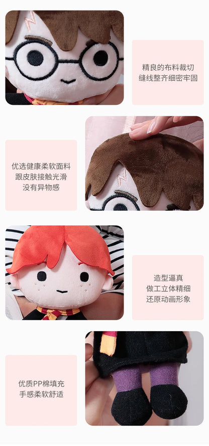 20/25cm New Original Harry Potter Plush Toy Scarf Ron Movie TV Stuffed Toys Doll Character Plush Doll PP Cute Birthday Gift Doll