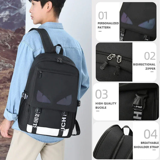 Super cool backpack, waterproof leisure backpack suitable for middle school students, high school students, and college students