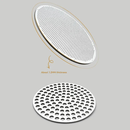 51/53/58mm Reusable Coffee Puck Screen 304 Stainless steel Double Layer Coffee Filter Fine Mesh Professional Espresso Accessory