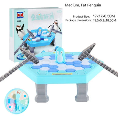 Penguin Breaking Ice Table Game Parent-child Interactive Puzzle Toys party game for kids juegos family games Birthday gift toys