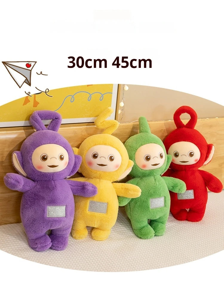 30/45cm Teletubbies Plush Toy Rabbit Plush Toy Pp Cotton Filled Cartoon Anime Doll Children'S Comfort Sleeping Doll Kid Gifts