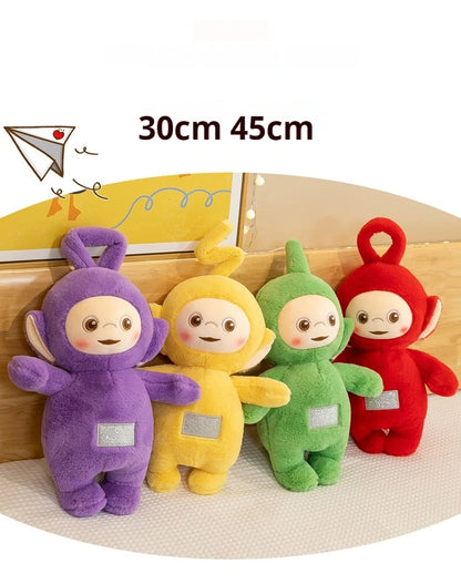 30/45cm Teletubbies Plush Toy Rabbit Plush Toy Pp Cotton Filled Cartoon Anime Doll Children'S Comfort Sleeping Doll Kid Gifts