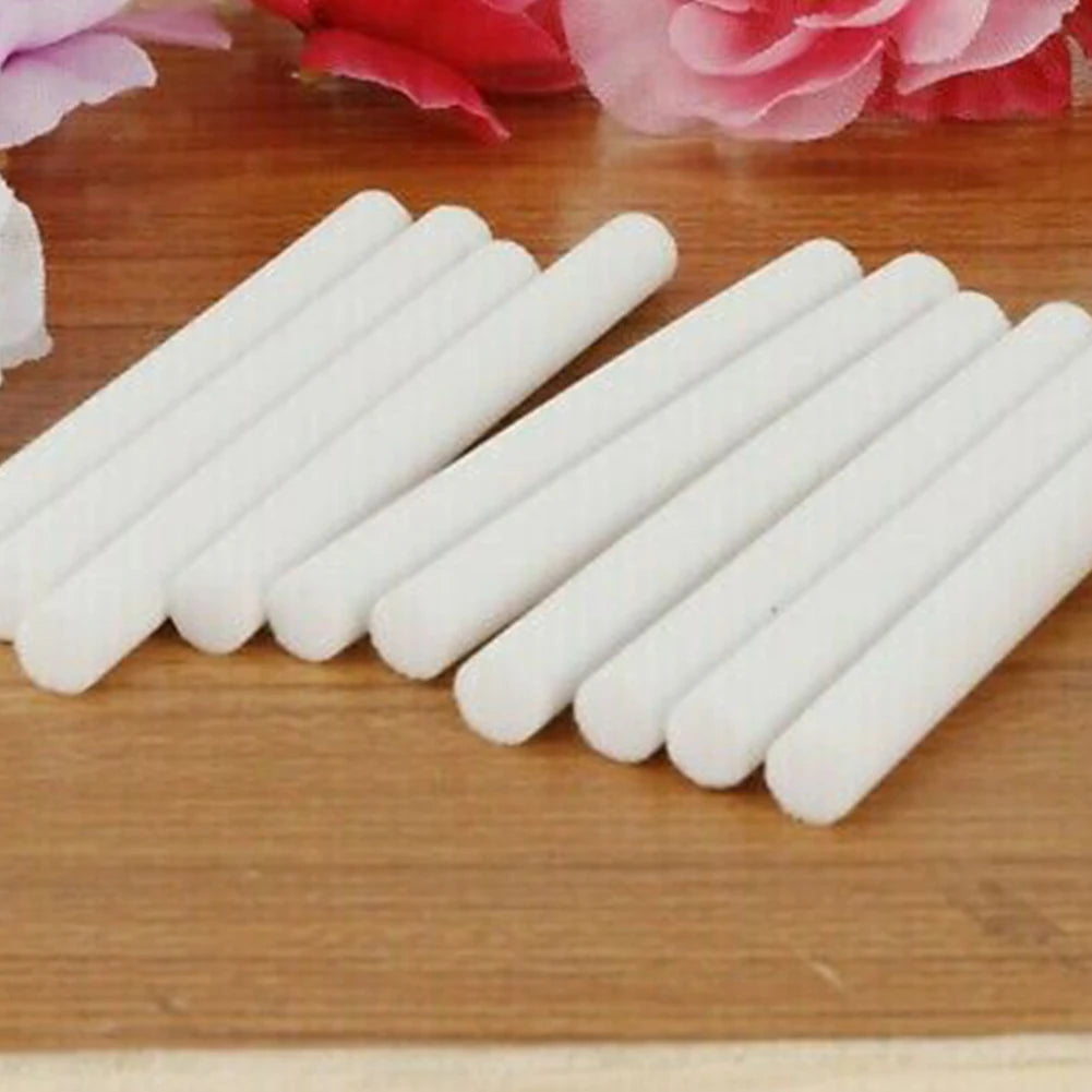 50PCS Humidifier Cotton Filter Refill Sticks Car Diffuser Replace Sponge Wicks For Usb Humidifier Aroma Diffuser Mist Maker