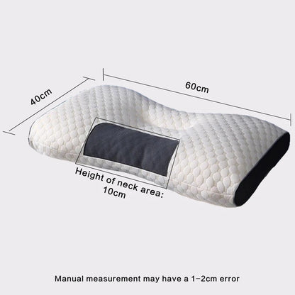 New Neck Pillow Help Sleep And Protect The Neck Cervical Orthopedic Household Soybean Fiber Massage SPA Pillow For Sleeping