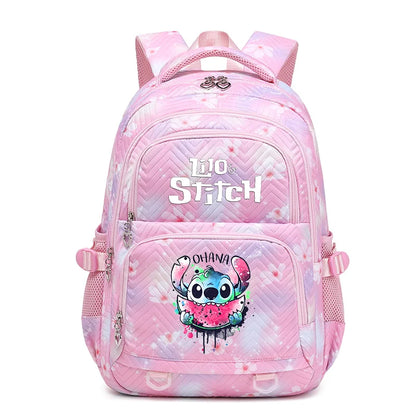 Disney Lilo Stitch Waterproof Women Backpack Female Travel Bag Backpacks Schoolbag for Teenage Girls Bookbag Mochila