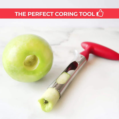 Stainless Steel Apple Corer Fruit Seed Core Remover Pear Apple Corer Seeder Slicer Knife Durable Kitchen Gadgets Vegetable Tools