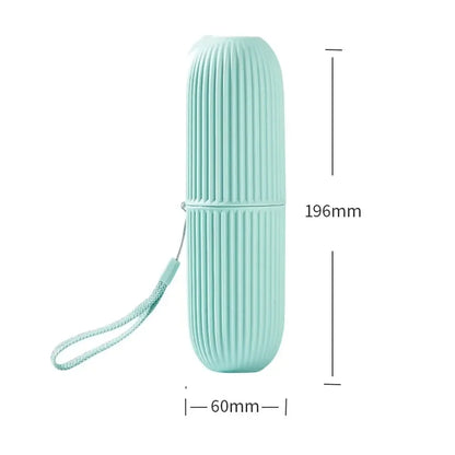 1pc Portable Toothbrush Cup Bathroom Toothpaste Holder Storage Case Box Organizer Travel Toiletries Storage Cup New Creative