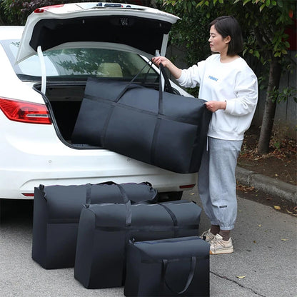 Extra Large Waterproof Moving Luggage Bags Laundry Shopping Bag foldable luggage travel bag Large Capacity Quilt Organizer