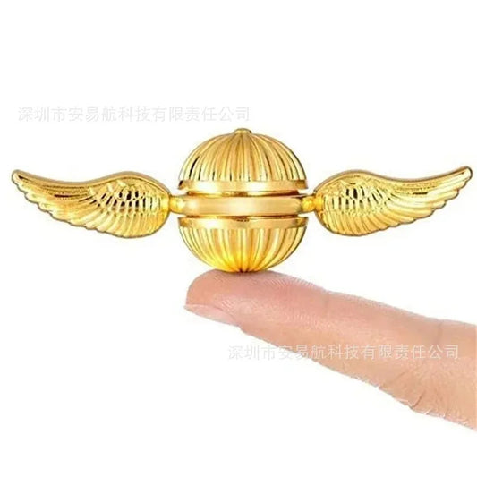 Harries Magic Boy Hot Toys Fidget Spinner Golden Snitch Movie Peripherals Potters 5styles Fingertip Rotate Toys Stress Relief