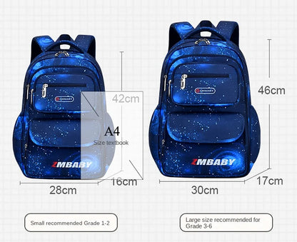 2024 New Waterproof Children School Bags For Boys Orthopedic Primary School Backpack Kids Schoolbag Book Bag Mochila Infantil