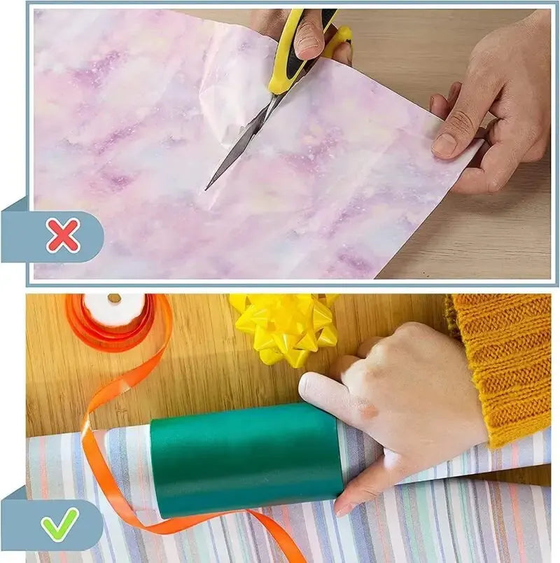 1pc Portable Mini Paper Cutting Machine Christmas Packaging Paper Cutting Knife Cutting Wrapping Paper Cutter