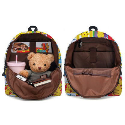 pokemon, pikachu, cartoon, elementary and middle school students' schoolbags, children's backpacks  anime  anime figure