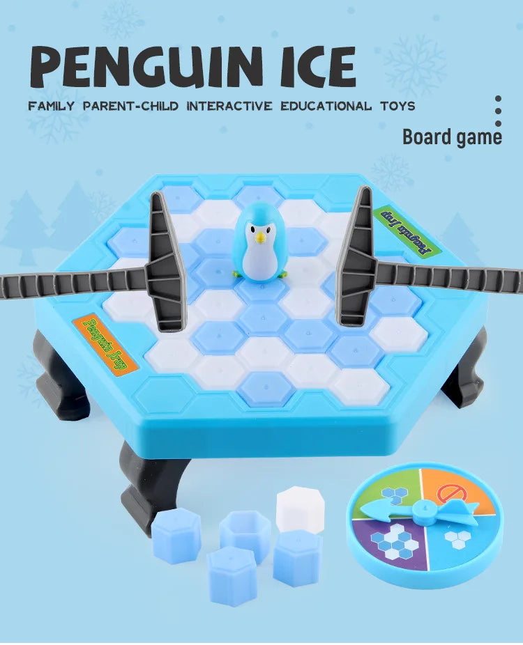 Penguin Breaking Ice Table Game Parent-child Interactive Puzzle Toys party game for kids juegos family games Birthday gift toys