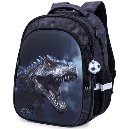 New Russian Brand Cartoon School Backpacks For Boys 1-2 Grade Children Orthopedic Backpack Kids Bookbags Students School bag