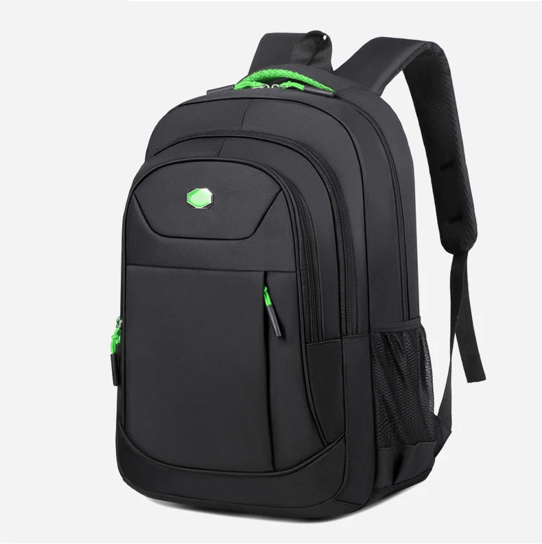 Men's Backpack Oxford Waterproof Backpack Business Computer Bag Leisure Travel Backpack High School Student Backpack